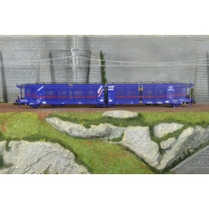 Wagon porte-autos Laeks « Mega Car Carrier » TRANSFESA / Hispanauto – Rivarossi HR6684 Rivarossi HR6684 - 2