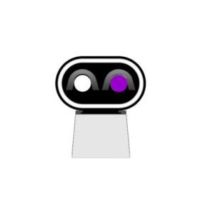 Signal nain SNCF, 2 feux (blanc+violet), MAFEN 913223 MAFEN MAFEN_913223 - 1