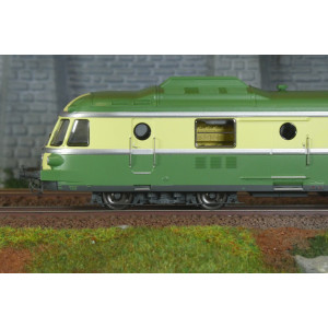 Ree Modeles MB260 Autorail RGP 1 X 2737, vert, sans cuisine, SNCF, BATIGNOLLES Ree Modeles MB-260 - 4