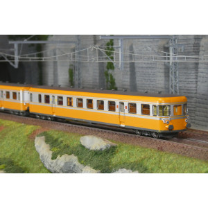 Ree Modeles MB261 Autorail RGP 1 X 2726, orange alu, SNCF, METZ Ree Modeles MB-261 - 6