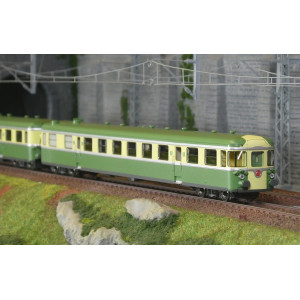 Ree Modeles MB259.S Autorail RGP 1 X 2728, vert, avec cuisine, SNCF, NOISY, digital sonore Ree Modeles MB-259.S - 6