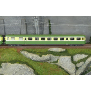 Ree Modeles MB260 Autorail RGP 1 X 2737, vert, sans cuisine, SNCF, BATIGNOLLES Ree Modeles MB-260 - 3