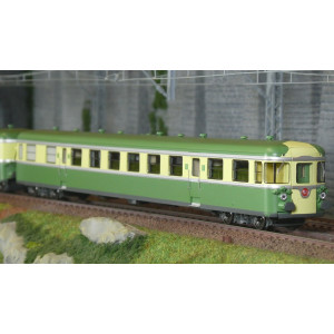 Ree Modeles MB260 Autorail RGP 1 X 2737, vert, sans cuisine, SNCF, BATIGNOLLES Ree Modeles MB-260 - 6