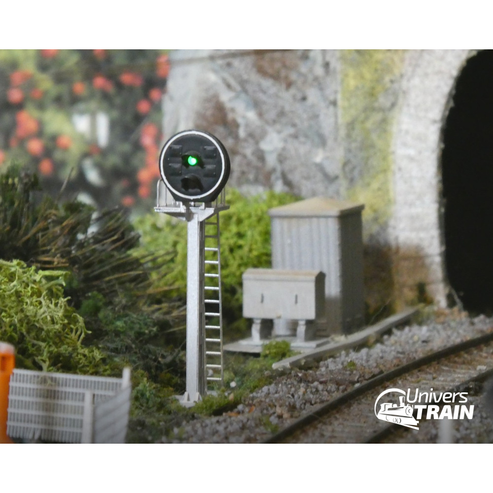 Signal Disque SNCF, 2 feux (vert/jaune), MAFEN 913218 MAFEN MAFEN_913218 - 1