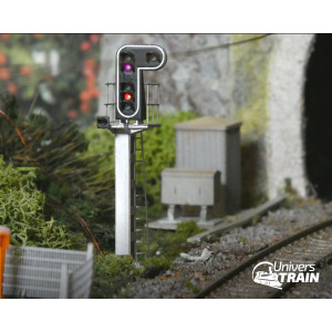 Signal SNCF type E, 7 feux...