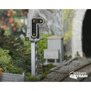 Signal SNCF type F, 8 LEDs (double jaune/violet/blanc/vert/rouge/jaune/œilleton), MAFEN 913212 MAFEN MAFEN_913212 - 6