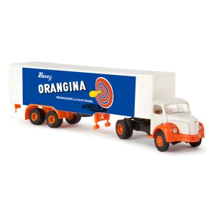 Sai 2553 Camion semi remorque berliet TLR 8 tôlé, Orangina Sai Sai_2553 - 1