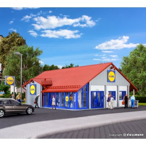 Vollmer 43662 Maquette, Supermarché LIDL Vollmer Vollmer_43662 - 1