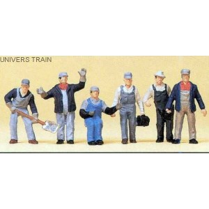 Preiser 10453 Personnages, personnel pour train de marchandises Preiser Preiser_10453 - 1