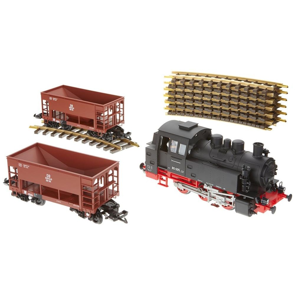 Piko G 37100 Coffret de départ avec BR 80 et 2 wagons Piko G Piko_37100 - 1