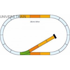 Piko G 35301 Coffret de voies avec aiguillage et heurtoir Piko G Piko_35301 - 1
