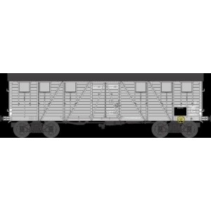 Ree modeles WB 520 Wagon Couvert TP 2 Portes, bogies, ep. II, PO Ree Modeles WB-520 - 3