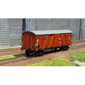 Ree modeles WB 527 Wagon Couvert TP 2 Portes, bogies, ep. III, DR Ree Modeles WB-527 - 1