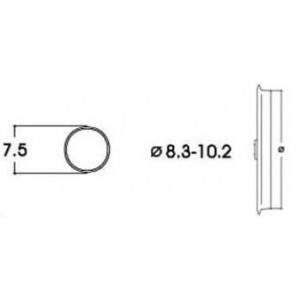 Roco 40068 Bandage d'adhérence pour locomotive 8.3 - 10.2mm x10 Roco Roco_40068 - 1