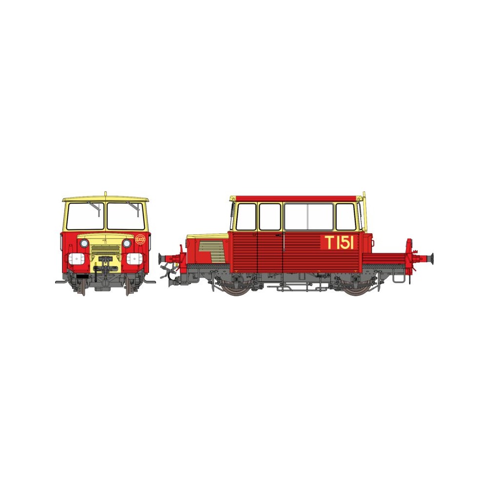 Ree Modeles MB-111 Draisine DU65, phare à disques, RATP, toit rouge Ree Modeles MB-111 Draisine DU65, phare à disques, RATP, toit rouge