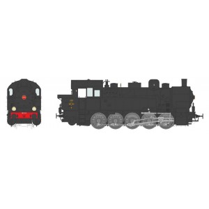 Ree Modeles MBE008 Locomotive à vapeur T-16 Ex-Allemande, SNCF 050 TB 11 Nord, dépôt de La Plaine, sonore, fumée Ree Modeles MBE