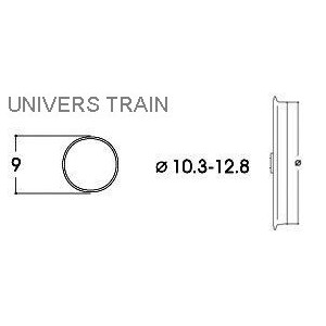 Roco 40069 Bandage d'adhérence pour locomotive 10.3 - 12.8mm x10 Roco Roco_40069 - 1