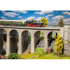 Faller 120465 Maquette, Coffret viaduc en pierre, 2 voies Faller Faller_120465 - 1