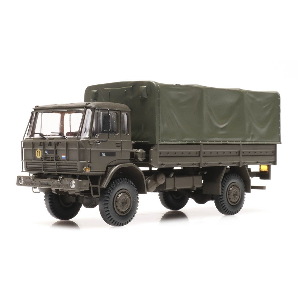 Artitec 487.051.04 Camion DAF porteur bâché Armée hollandaise, cabine A 1970, châssis court Artitec Arti_487.051.04 - 1