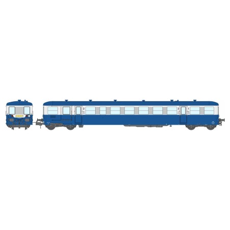 Ree Modeles VB256 Voiture Postale Allège Pantin, PEZ Brun Ptt Ch Ssis Gris Sncf