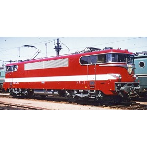 Ree Modeles MB082.S Locomotive électrique BB 9288, Rouge CAPITOLE Sud-Ouest, dépôt Paris SO, sonore, panthos motorisés Ree Model