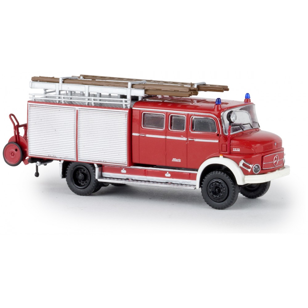 Brekina 47131 Camion Pompier Mercedes LAF 1113 LF 16, rouge et gris Sai Sai_47131 - 1