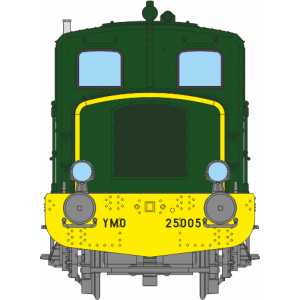 Ree Modeles MB078S Locotracteur MOYSE 32 TDE ep. IV, Vert 301, phares Marchal, Digital sonore Ree Modeles MB-078S - 4