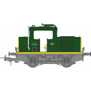 Ree Modeles MB078S Locotracteur MOYSE 32 TDE ep. IV, Vert 301, phares Marchal, Digital sonore Ree Modeles MB-078S - 5