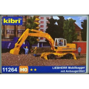 Kibri 11264 Pelle à pneu Liebherr 922 Kibri Kibri_11264 - 1