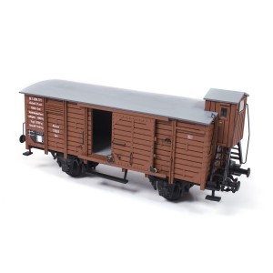 OcCre 56002 Wagon de marchandise couvert avec guérite 1/32 kit construction bois métal OcCre 56002 - 4