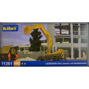 Kibri 11261 Pelle à pneu Liebherr 934 Kibri Kibri_11261 - 1