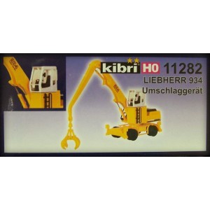 Kibri 11282 Pelle à pneu Liebherr 934, avec grapin Kibri Kibri_11282 - 1