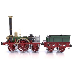 OcCre 54001 Locomotive à vapeur Adler 1/24 kit construction bois métal