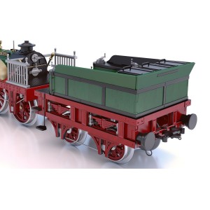 OcCre 54001 Locomotive à vapeur Adler 1/24 kit construction bois métal OcCre 54001 - 6