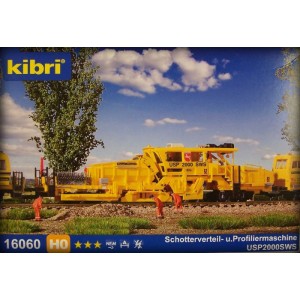 Kibri 16060 Engin de montage de voies USP 2000 SWS, profileuse Kibri Kibri 16060 - 1