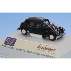 SAI 6115 Citroën Traction 11B 1952, noire, Voiture des Mariés Sai Sai_6115 - 1