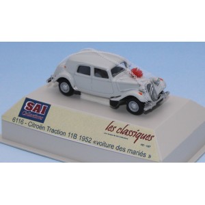 SAI 6116 Citroën Traction 11B 1952, gris perle, Voiture des Mariés Sai Sai_6116 - 1