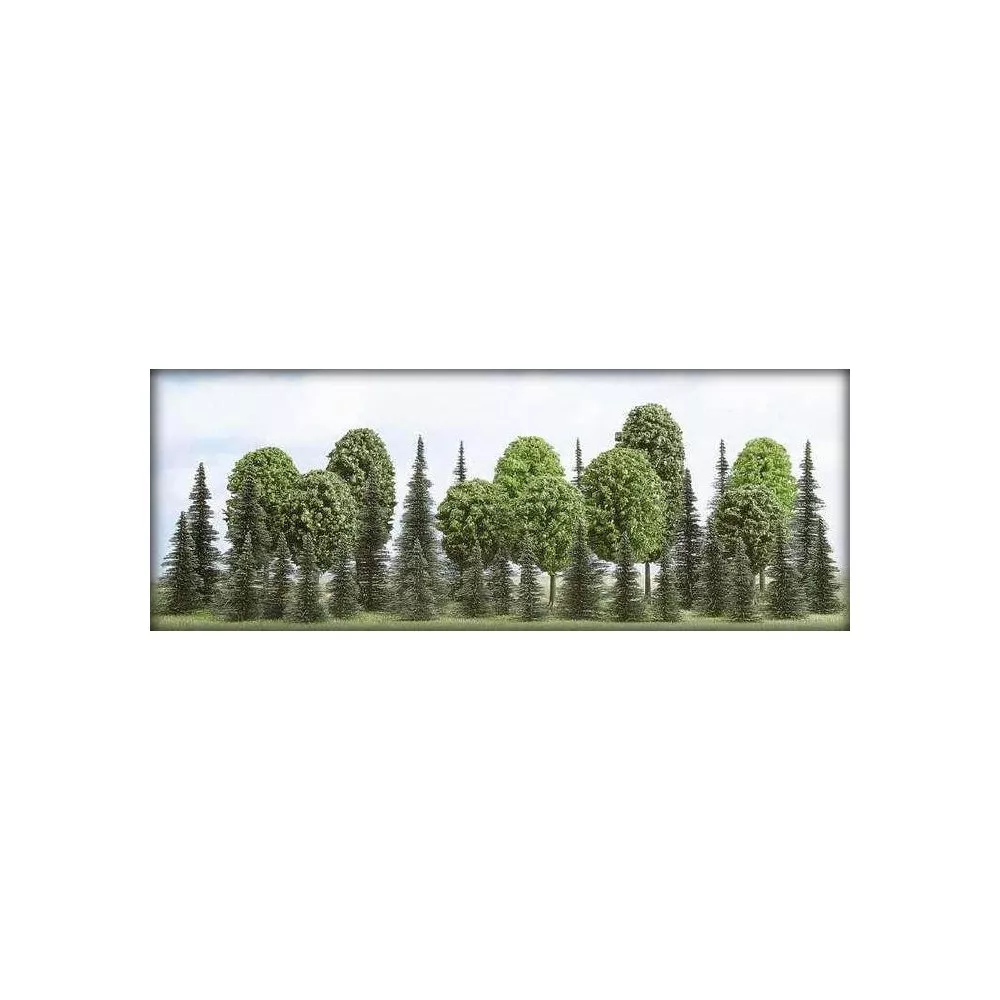 Busch 6490 Assortiment de 35 arbres mélangés Busch Busch_6490 - 1 Busch 6490 Assortiment de 35 arbres mélangés Busch Busch_6490 - 1