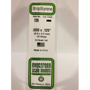 Baguette 0.50x3.2x350mm Ref : 126 - Evergreen Evergreen S1370126 - 1