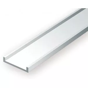 Profilé U 6.3x350mm Ref : 267 - Evergreen Evergreen S1370267 - 2