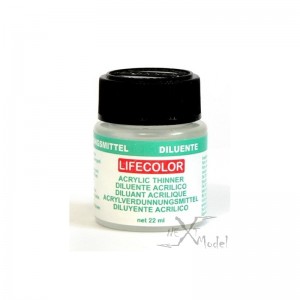 Diluant acrylic (Thinner) 20ml Lifecolor Lifecolor THINNER - 1
