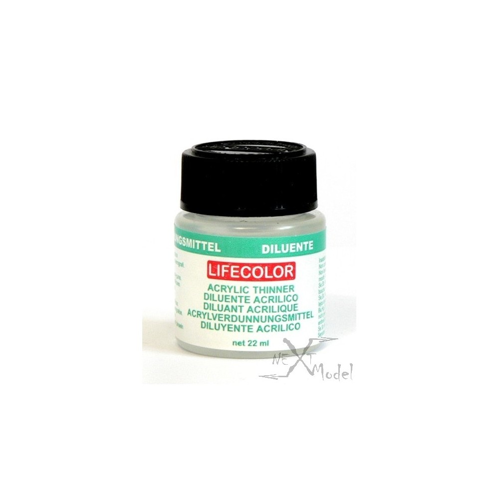 Diluant acrylic (Thinner) 20ml Lifecolor Lifecolor THINNER - 1