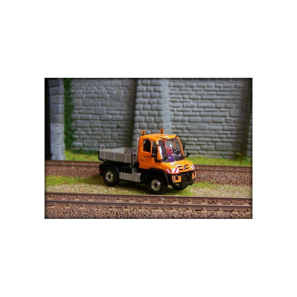 Busch 50911 Véhicule Mercedes Unimog, U430 orange Busch véhicule Busch_50911 - 1