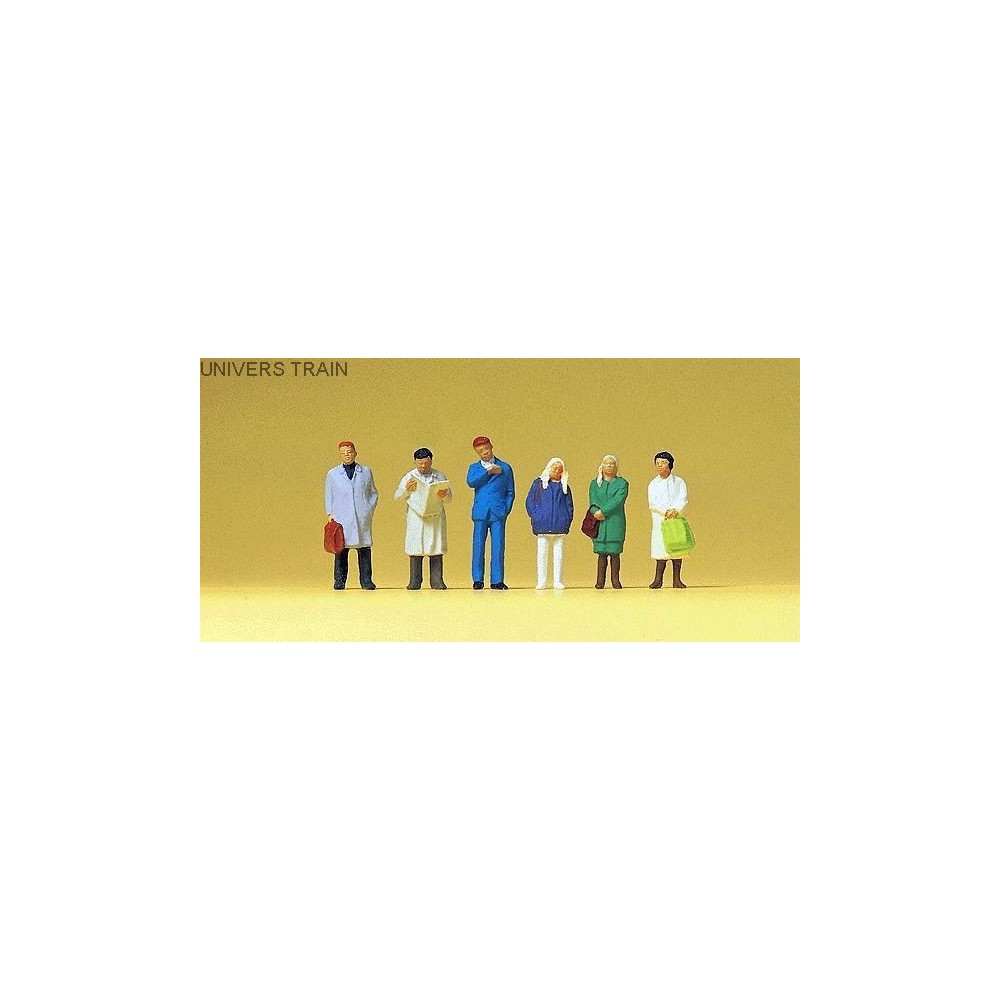 Preiser 14071 Personnages, voyageurs attendant sur le quai Preiser Preiser_14071 - 1 Preiser 14071 Personnages, voyageurs attendant sur le quai Preiser Preiser_14071 - 1