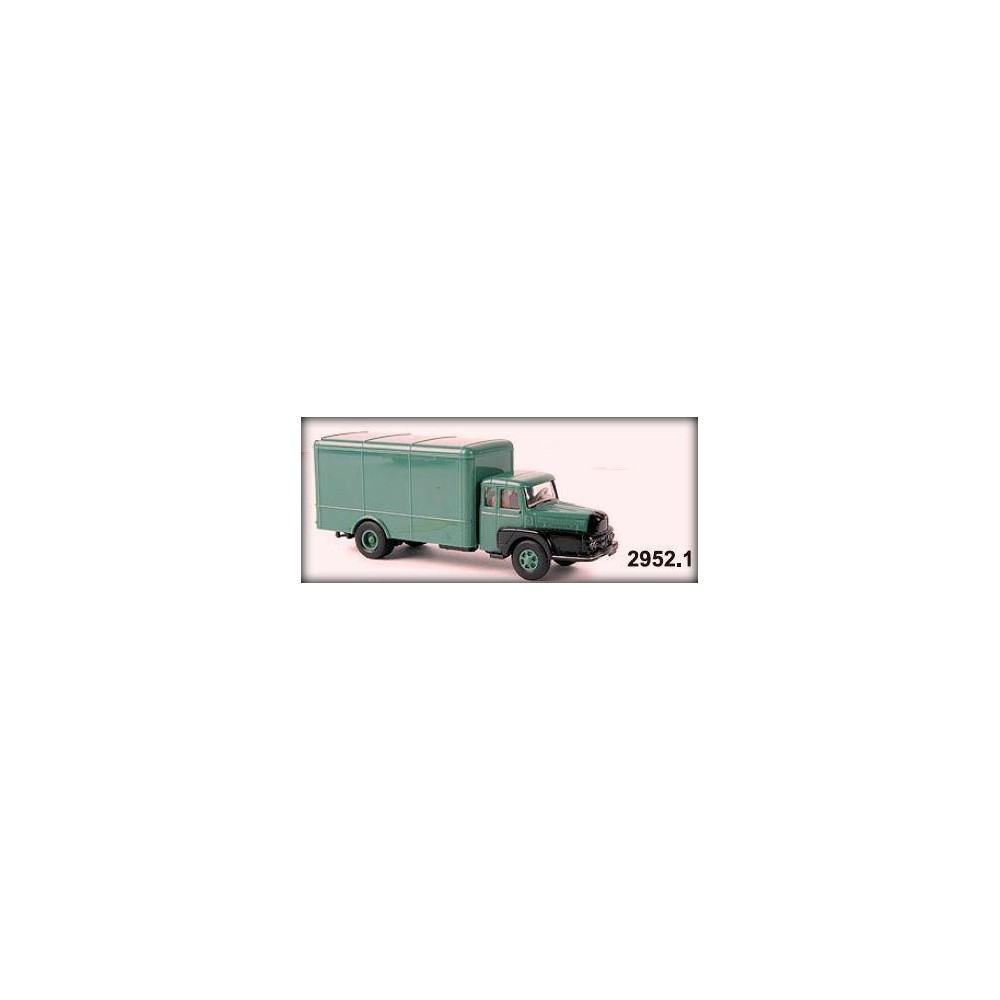 Sai 2952.1 Camion Unic ZU 122 Izoard, vert et noir Sai Sai_2952.1 - 1