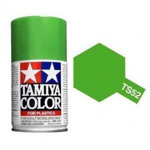 Peinture bombe Vert Candy brillant TS52 Tamiya Tamiya 85052 - 1