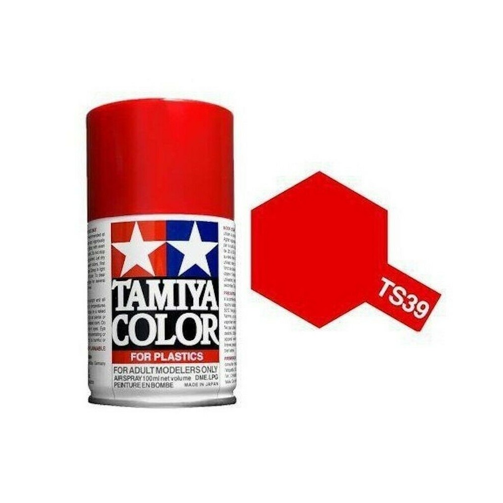 Peinture bombe Rouge Mica brillant TS39 Tamiya Tamiya 85039 - 1