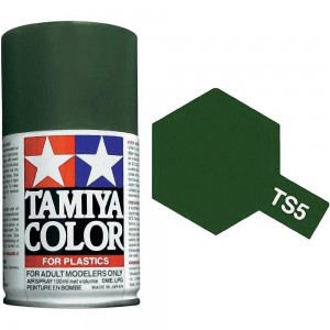 Peinture bombe Olive Drab mat TS5 Tamiya