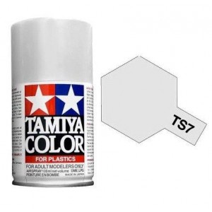 Peinture bombe Blanc Racing brillant TS7 Tamiya Tamiya 85007 - 1