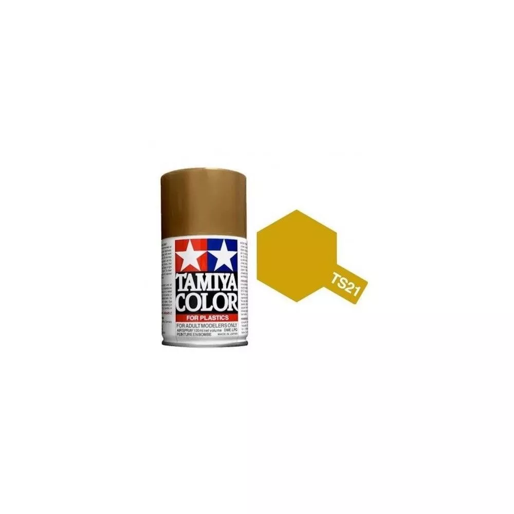 Peinture bombe Doré brillant TS21 Tamiya Tamiya 85021 - 1 Peinture bombe Doré brillant TS21 Tamiya Tamiya 85021 - 1